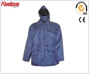 Nowa moda unisex ciepła kurtka zimowa z długimi rękawami, 100% poliestrowa wyściółka z zaawansowanego materiału