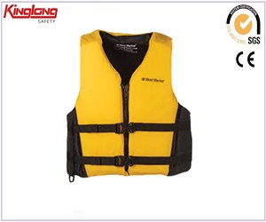 New fashionable inflatable popular style vest, high quality multi pockets vest