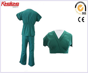 Verpleegstersuniform Gedrukte katoenen patronen van medische kleding voor uniformen voor ziekenhuisspullen