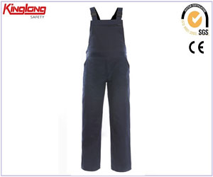 Nylon Zipper  Working Bib Pants,Workwear Overall  With Elastic Waist