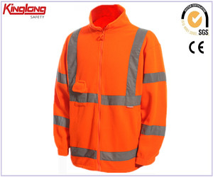 Outdoor Dustproof Polar Fleece Jacket ,China Manufacturer Soft Shell Ploar Fleece Jacket for Mining