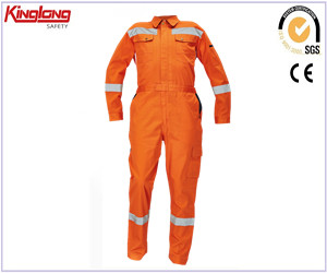 Overall with Leg Pockets-Reflective Overall with Leg Pockets-Orange Reflective Overall with Leg Pockets
