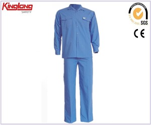 Calça e camisa china fornecedor, Homens Trabalho Uniforme, Fato Trabalho algodão