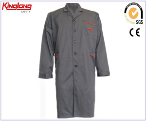 Personalised Long Power Workwear Lab Coat , Medical Staff Nursing / Doctor Hospital Uniforms Lab Coat