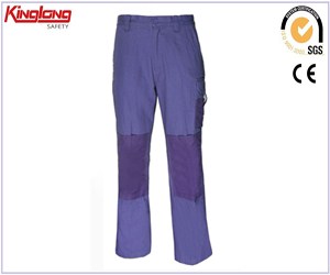 Polyester cotton hot sale mens workwear pants,China manufacturer high quality work trousers