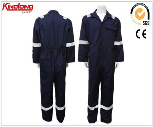 Reflective Work Coverall,Fireproof Reflective Work Coverall,Navy Proban Fireproof Reflective Work Coverall