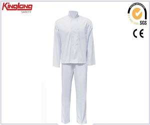 Uniforme de chef de restaurante, uniforme de chef de algodão, fabricante de uniforme de chef personalizado de algodão de restaurante de boa qualidade