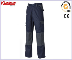 Rip-stop męskie spodnie bojówki wysokiej jakości do odzieży roboczej jednolitej z ochraniaczem na kolana