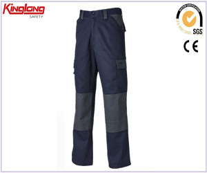 Rip-stop mens high quality cargo pants trousers for worker clothes uniform with knee pad