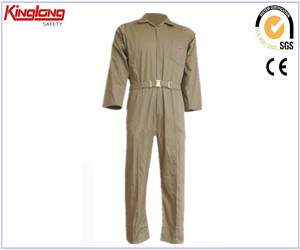 Safety Work Coverall,Khaki Safety Work Coverall,Long Sleeve Khaki Safety Work Coverall