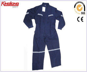 Safety Work Overall,Chile Style Safety Work Overall,Poplin Navy Chile Style Safety Work Overall