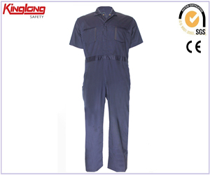 Summer Use Sleeveless Work Clothe, Overall/Boiler Suit In Uk With 65%Polyester 35%Cotton