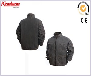 Wearable Work Denim Jacket,Safety  Workwear Jacket Uniform Factory