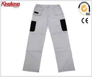 White pants high quality heavy duty trousers,Mens working pants china manufacturer