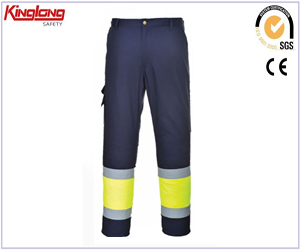 Wholesale Cheap Mens Cargo Pants with Side Pockets Safety Trouser