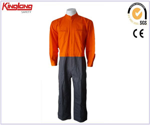 Groothandel China Hi-Viz fluorescerende werkkleding overall, kleurencombinatie veiligheidsoverall