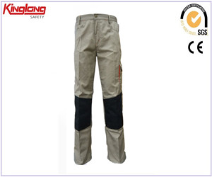 Wholesale new brand 80% trousers workwear polyester20% cotton men's trousers work load safety