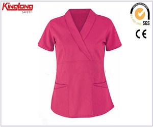 Uniformes médicos de algodón para mujer, uniformes médicos de algodón, fabricante de China