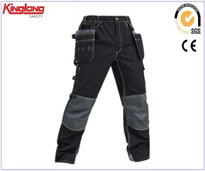 Robocze spodnie cargo, męskie spodnie robocze z wieloma kieszeniami, konstrukcyjne męskie spodnie robocze z wieloma kieszeniami