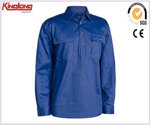 Odzież robocza lekka polibawełniana kurtka robocza, dostawca najwyższej jakości męskich kurtek z Chin