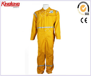 Yellow Work Coverall,Twill Yellow Work Coverall,Mens Working Uniform Twill Yellow Work Coverall