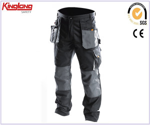 canvas werkbroek,werkuniform grijze canvas werkbroek,Heren werkuniform grijze canvas werkbroek