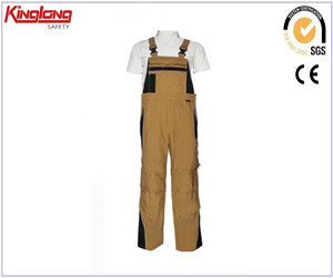 china workwear  manufacturer wholesale bibpant, 65%poly 35%cotton fabric  popular bibpant