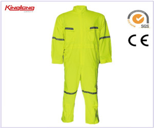 factory wholesale reflective coverall, high quality hi-vis coveralls
