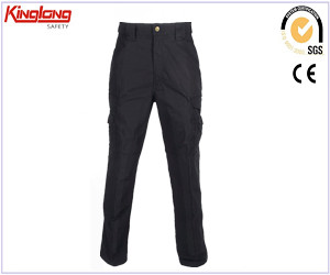 pantaloni cargo uniformi da lavoro da uomo stile meccanico logo personalizzato a buon mercato di buona qualità
