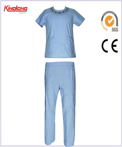 new style high quality work scrubs  for  the hospital nurse with cheap price