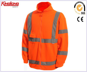 protective clothing fleece jacket, factory direct sale wholesale polar fleece fabric