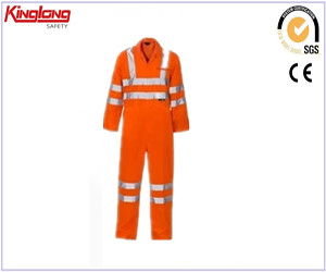 wholesale cheap price high visibility reflector unisex workwear coverall