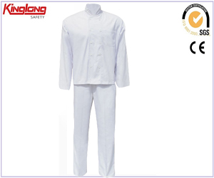 wholesale  customized executive cotton chef pants men's striped print chef coats