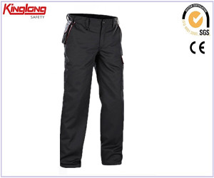 wholesale hot sales cargo pants for work, windproof high quality unisex cargo workwear trousers