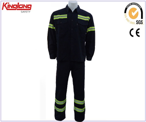 wholesale men safety work garments workwear shirts and pants security clothes with reflective tape