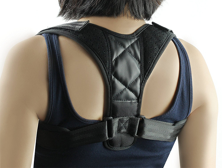 Correcteur de posture arrière de bonne qualité Support de posture Brace Bande simple de correction de bossu