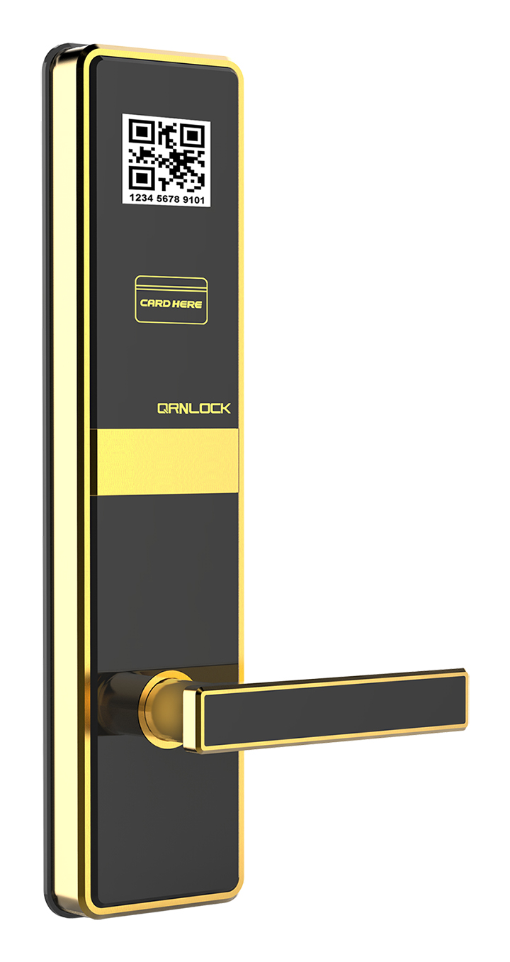 Serratura della porta dell'hotel della scheda RFID con codice qr di accesso senza chiave