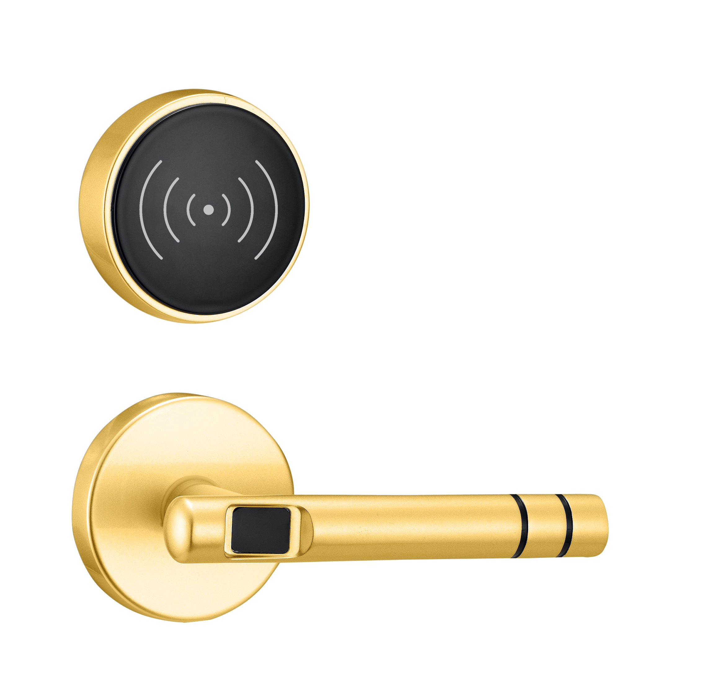 keyless Smart Electronic Rfid Split Hotel motel Door Lock keys backup