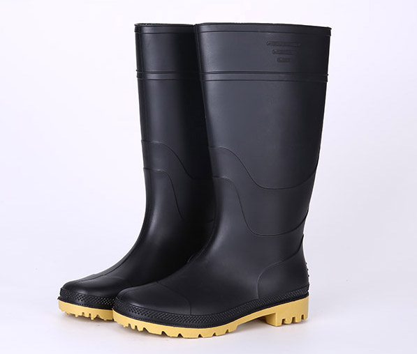 101-3便宜的黑色非安全工作雨鞋