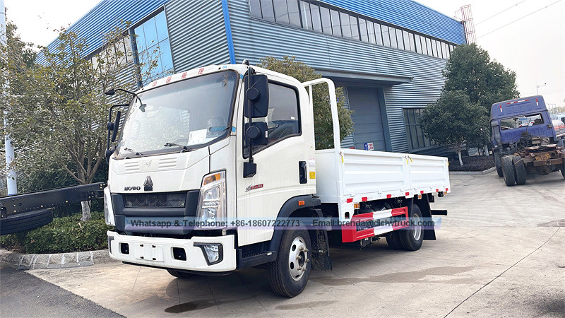 Buen precio 5ton howo camión volquete con buena calidad
