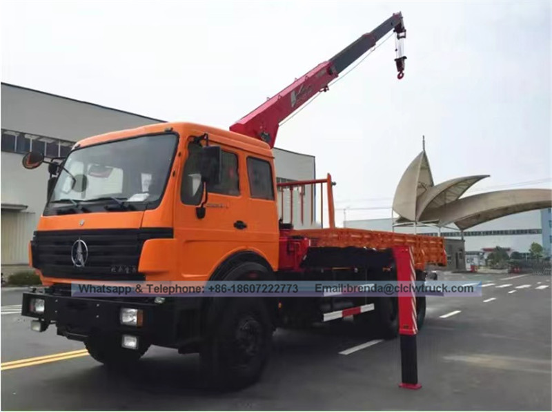 Fabricante de porcelana de grúa montada en camión de Beiben, proveedor de grúas de cargador de camiones 6x4 en China, proveedor de camiones de carga de Derrick