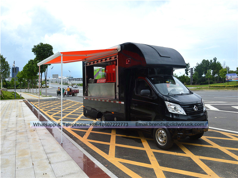 ฉางอันใหญ่อาหาร รถบรรทุกรถ 4 x 2 ไอศกรีมขายของแบรนด์