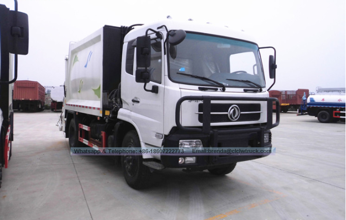 China 4x4 Dongfeng Kingrun 8 CBM Compactor Truck