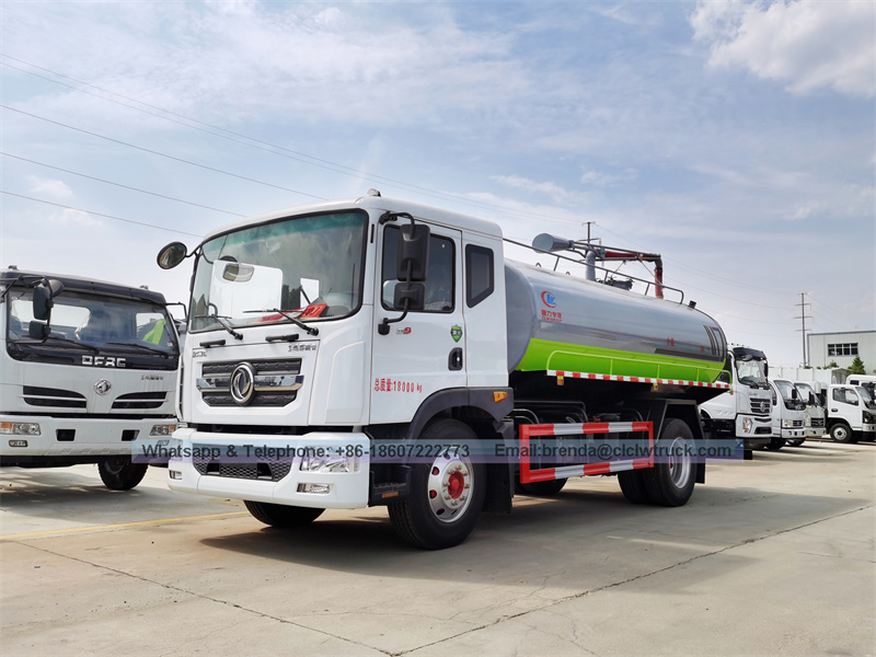 China Dongfeng Kingrun 10200 Litros 2.640 galones de succión fecal de camiones