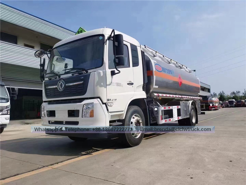 Dongfeng Kingrun 4*2 12000L-20000L Camión tanque, camión de combustible