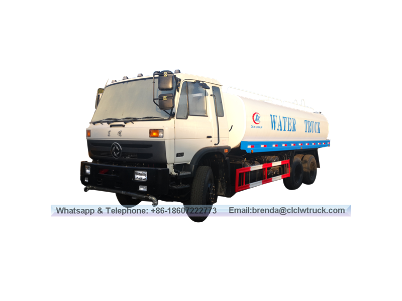 Dongfeng 6x4 camión de tanque de agua de 20000 litros