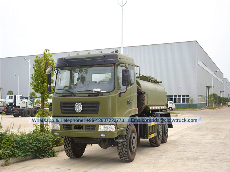 Dongfeng 6x6 Camión de tanque de agua 10000 litros, 6x6 camión de tanque de agua, camión de tanque de agua de 10 cbm proveedor de porcelana