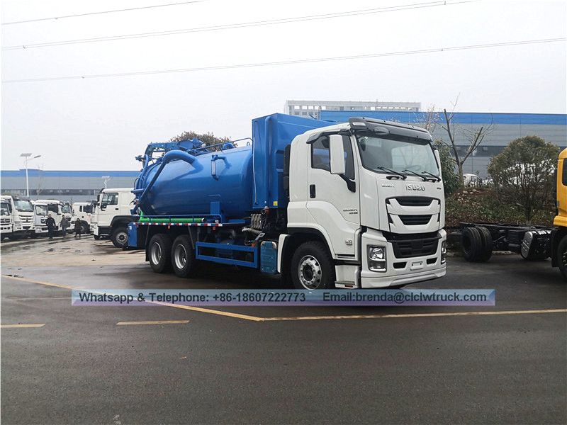Carretera de presión limpia de alta presión Dongfeng Kingrun