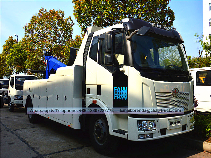 FAW 8-13ton Proveedor de gráficos, 4x2 grúa para la venta China