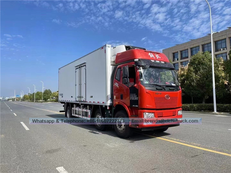 Carro del refrigerador de carne gancho DFAC en venta